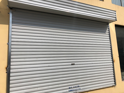 防風卷簾門工程案例