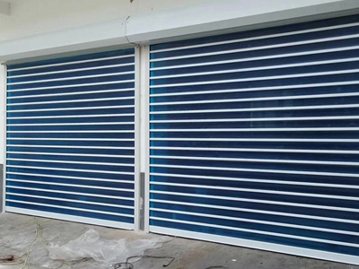 水晶卷簾門工程案例